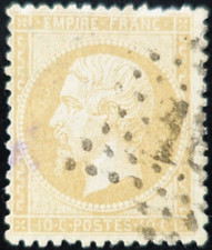FRANCE timbre NAPOLÉON N°21
