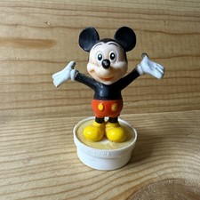 FIGURINE MICKEY  ,  bouchon de Smarties  (  Nestlé , Disney 1993 ) Vintage