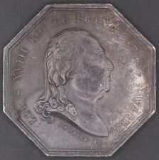 JETON LOUIS XVIII AVOCATS AUX CONSEILS DU ROI  ARGENT