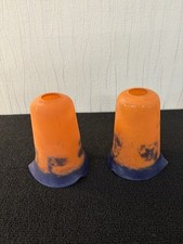 Lot 2 tulipes signé Noverdy  (prix des 2)