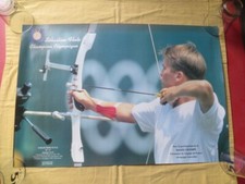 Sébastien FLUTE - Champion Olympique 1992 - Tir à l'Arc - affiche
