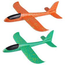  YeahiBaby 2pcs Modèle de modèle d'avion jetant des plans de mousse de planeur
