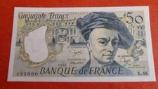 BILLET  FRANCE 50 F QUENTIN DE LA TOUR FAY 67/12