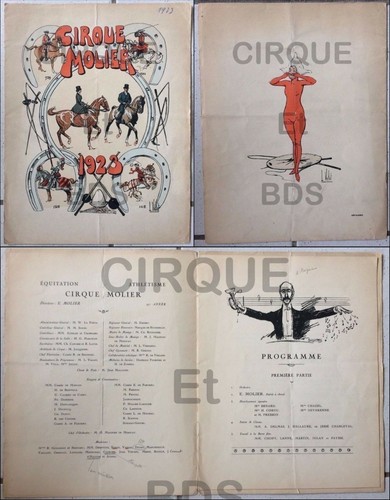 Ancien programme cirque old - ancien,