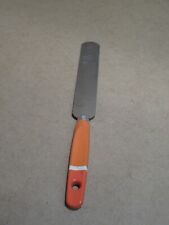 Couteau à palette avec son manche en bois Orange