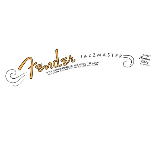 Lot décalcomanies fender - de, 2