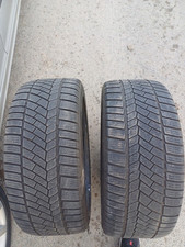 245 45 18 2X CONTINENTAL 245/45 R18 100V XL RUNFLAT PNEUS D'HIVER 