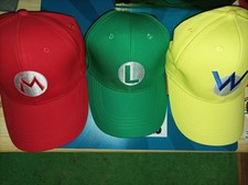 🧢 Lot Casquettes Mario