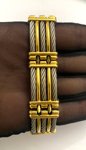 Bracelet maille large - bracelet,