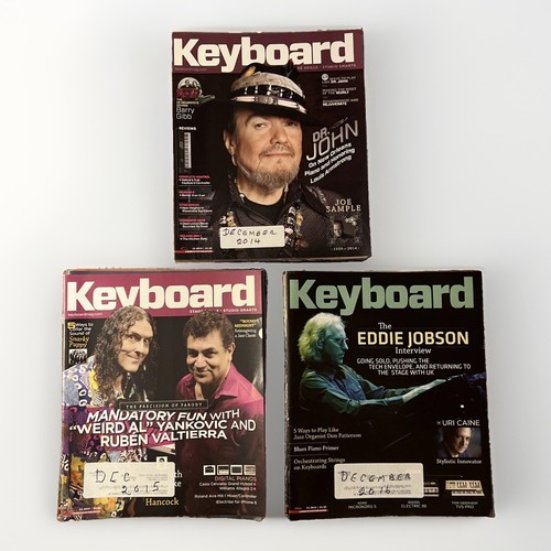 Keyboard magazine lot - keyboard, full