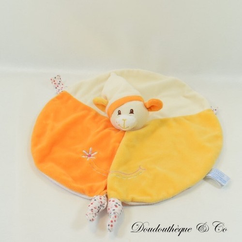 Doudou plat souris gipsy rond - plat,