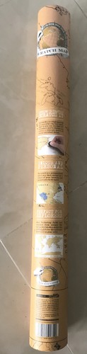 Scratch off map personalized - scratch,