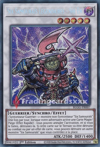 Six samouraïs - yu-gi-oh!,