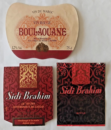 Lot etiquettes boulaouane - lot,