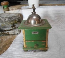 Ancien moulin café bois - en,