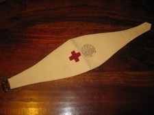 Brassard Infirmier 1914 - 1918 Ministère de la guerre WW2 Indochine