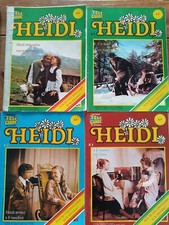Livre imagé  HEIDI n° 1 à 5  très rare vintage éditions télé-guide