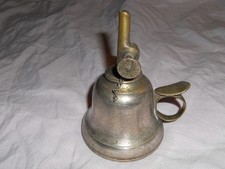 Petite Lampe à Pétrole GARDON métal chromé 12 cm