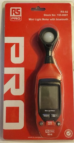 Luxmètre pro 0lx à - luxmètre, rs-92,