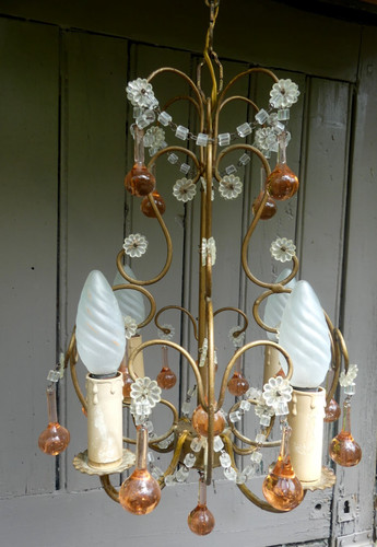 Murano lustre pampilles - murano,