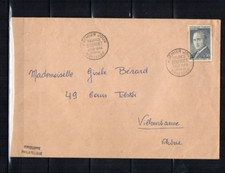 Enveloppe 1er jour Maurice Bourdet 17/02/1962