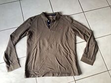 Polo NAPAPIJRI taille M/L  marron bleu tres bon etat