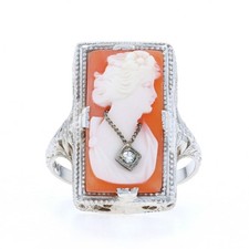 Blanc coque diamant art - blanc,