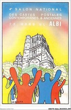 AKMP6-0481-SALON - 4e SALON NATIONAL DES CARTES POSTALES CONTEMPORAINES ET