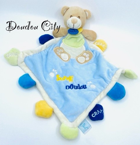 3023 doudou plat ours - plat,