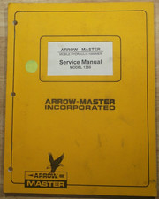 ARROW MASTER 1350 Manuel