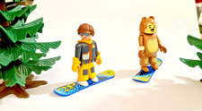Playmobil - les 2 skieurs -
