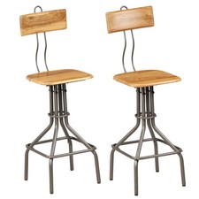 Lot de 2 Chaises de Bar