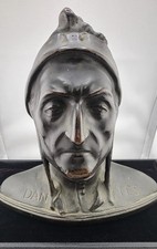 Antique Cast Bronze Dante