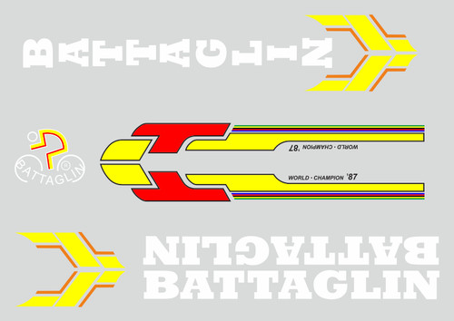 Battaglin decals stickers - decals,