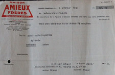 Facture nantes chantenay 1938 - facture,