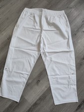 Corsaire Pantacourt Caleçon femme Blanc uni neuf Taille 50 si belle et 