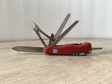 Couteau Suisse Victorinox Work Champ parfait état ( ancien modele avec bouton )