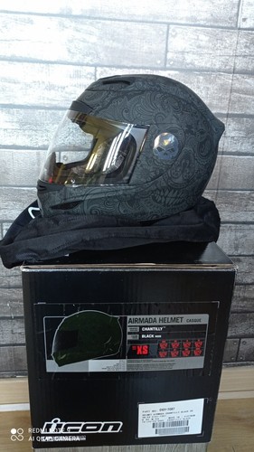 Casque moto intégral - casque, icon