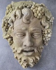 Sculpture En Pierre de Bacchus