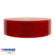 3M Bande Adhésif Rouge Approuvé Réfléchissant Réflecteur Camion, 5 M