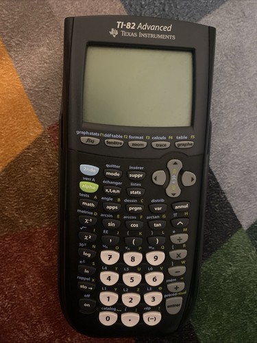 Calculatrice advanced - ti-82,