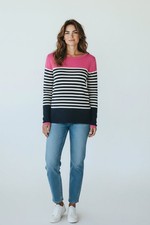 Springfield Pull Femme Rayé