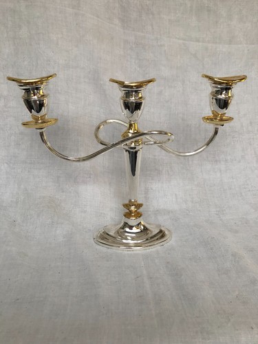 Bougeoir chandelier en metal - bougeoir,