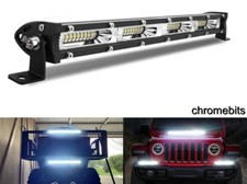 33.2cm Ultra Slim LED Barre Lumineuse Nuit Lampe Spot Faisceau Offroad 4x4 Truck