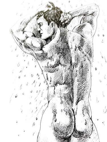 Dessin original peint la - original,
