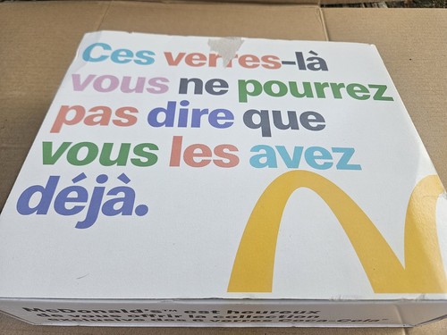 Mcdonald coca cola coffret - mcdonald's, coca-cola