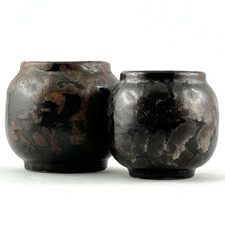 2 Petits VASES en GRÈS