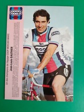 Cyclisme carte cycliste jean - cyclisme,