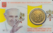 Coincard n°10 pièce 50 cents