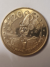 2005 H JETON MEDAILLE MONNAIE DE PARIS - 77  DISNEYLAND MICKEY MAGICIEN